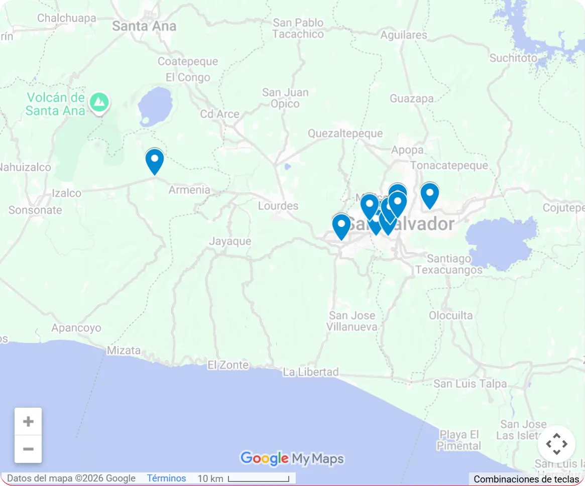 Nuestras estaciones de servicio Texaco